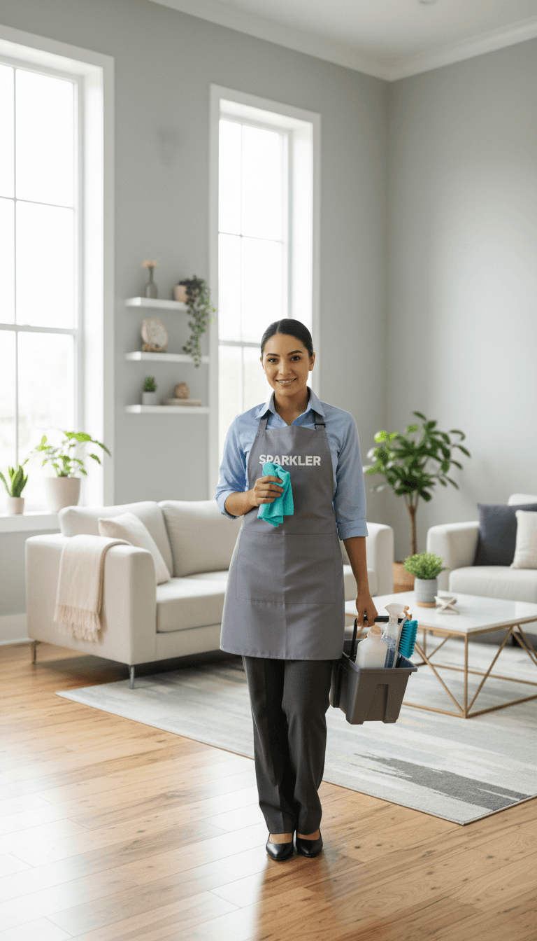 Teknisi cleaning profesional KAA Clean & laundry di Jakarta
