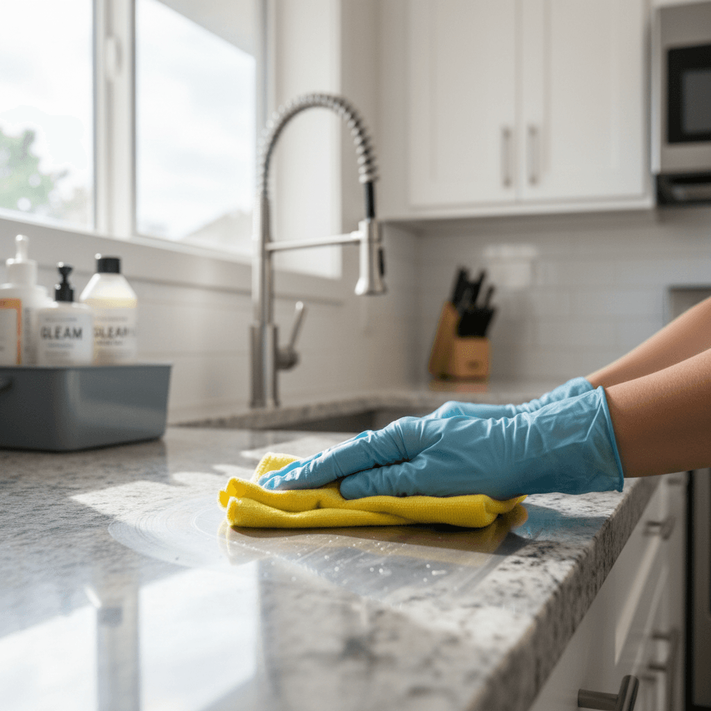 Pembersihan Kamar Mandi dan Dapur